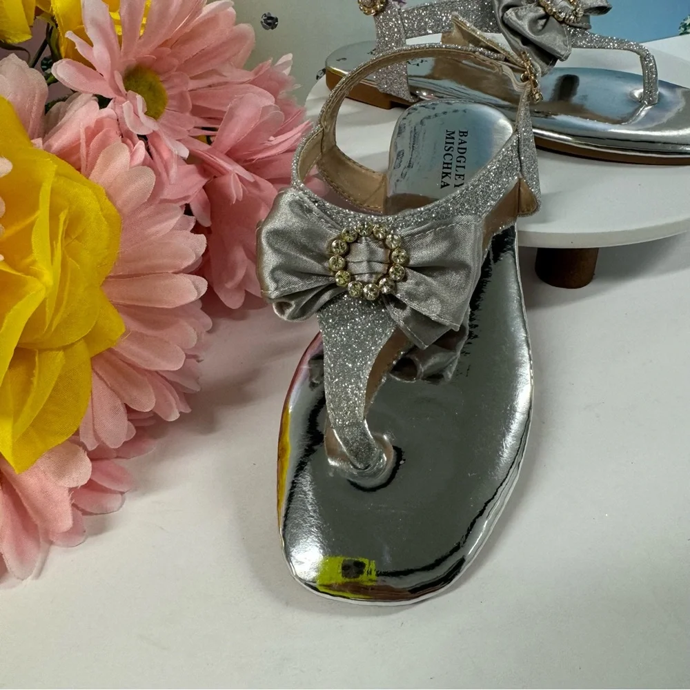 💎BM GIRLS GLITTER CRYSTAL SANDALS